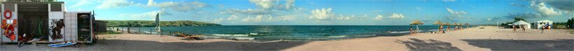 Панорама нашего пляжа